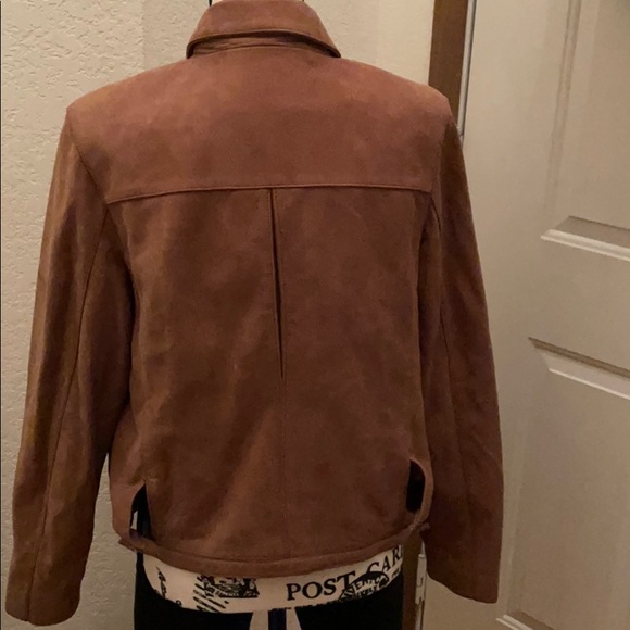 Vintage Georgetown Leather Design Leather Jacket. - Picture 2 of 6
